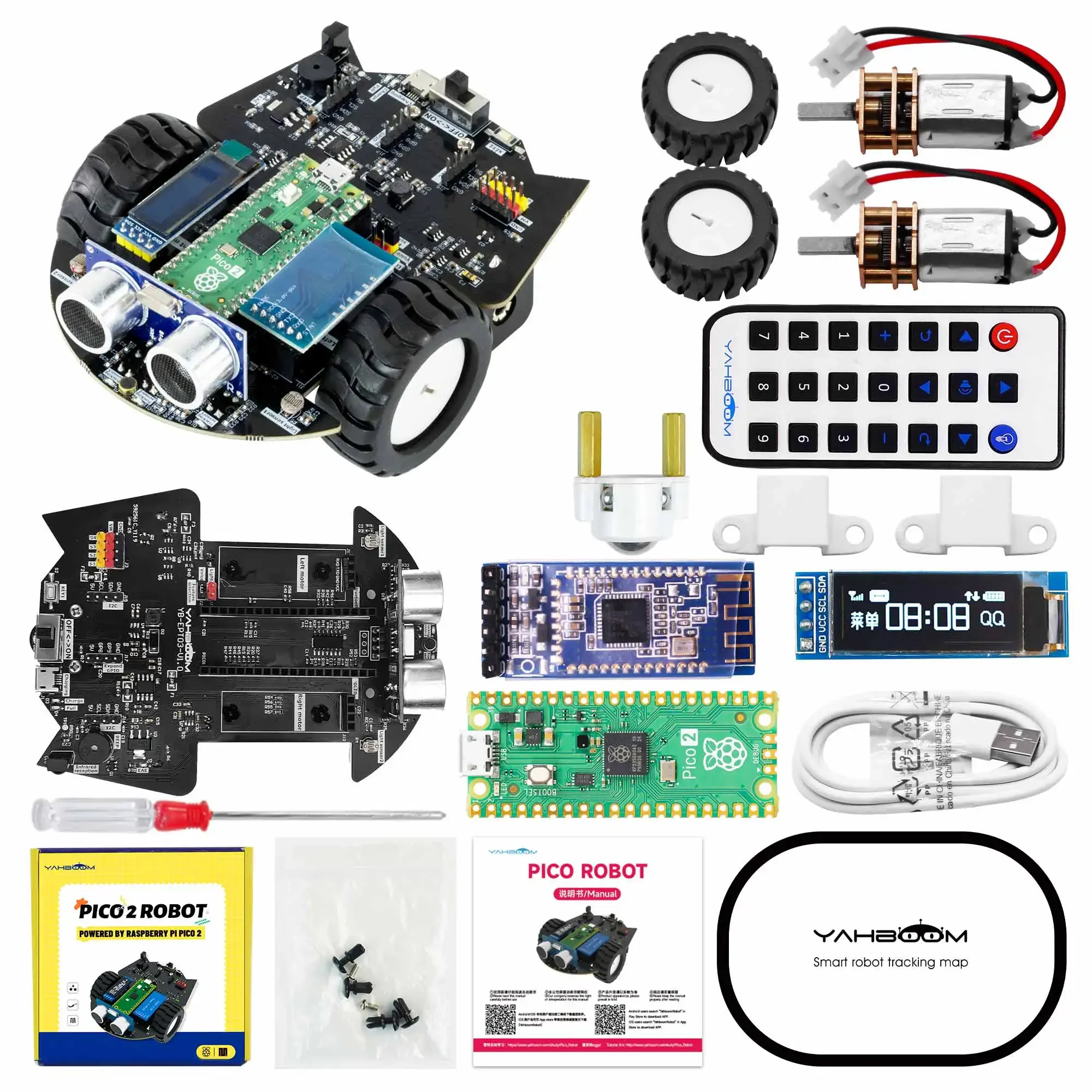Yahboom Raspberry Pi Pico 2 Ro - Raspberry Pi Kit ulasan dan harga