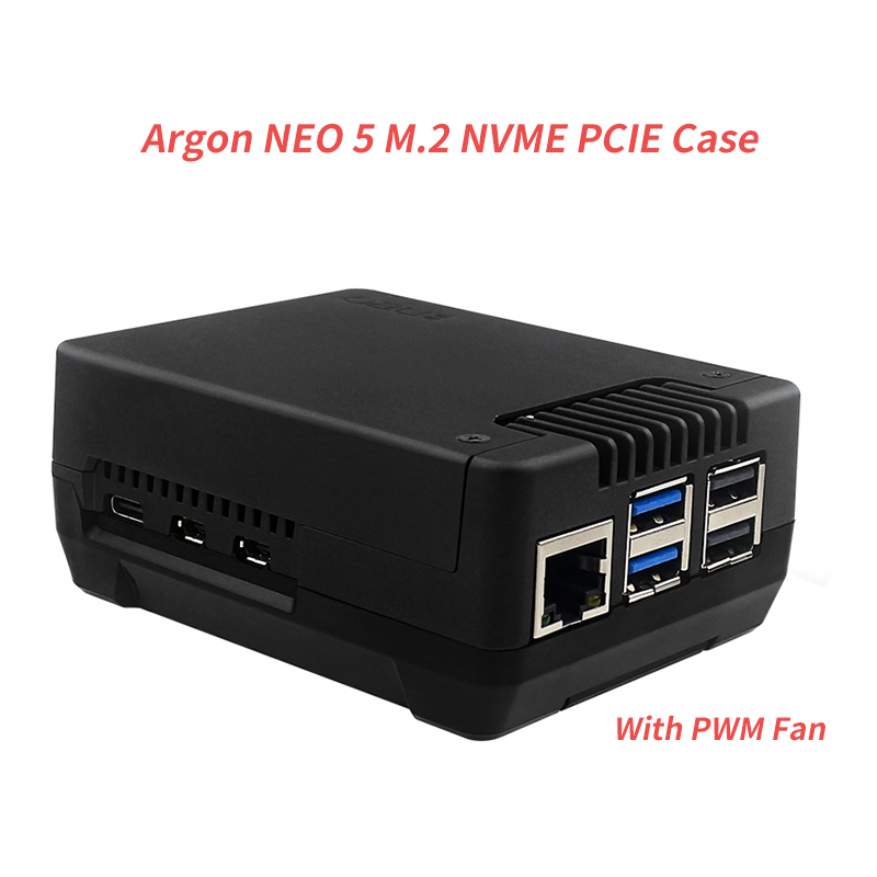 Argon NEO 5 M.2 NVME PCIE Case - Pi 5 Case ulasan dan harga