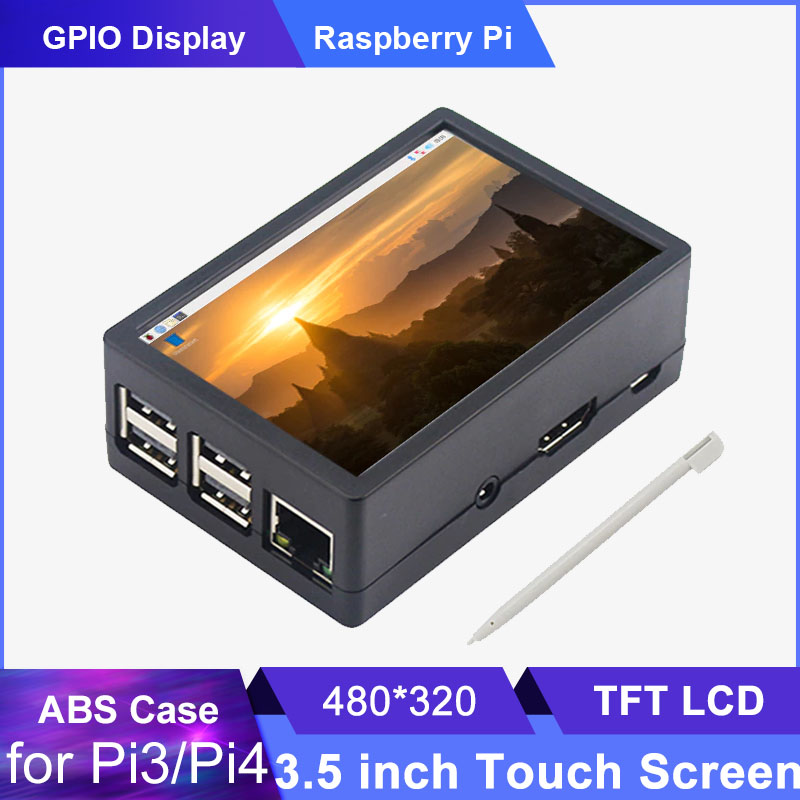 3.5 inch Raspberry Pi 3B/3B+/4 - Pi 4 Case ulasan dan harga