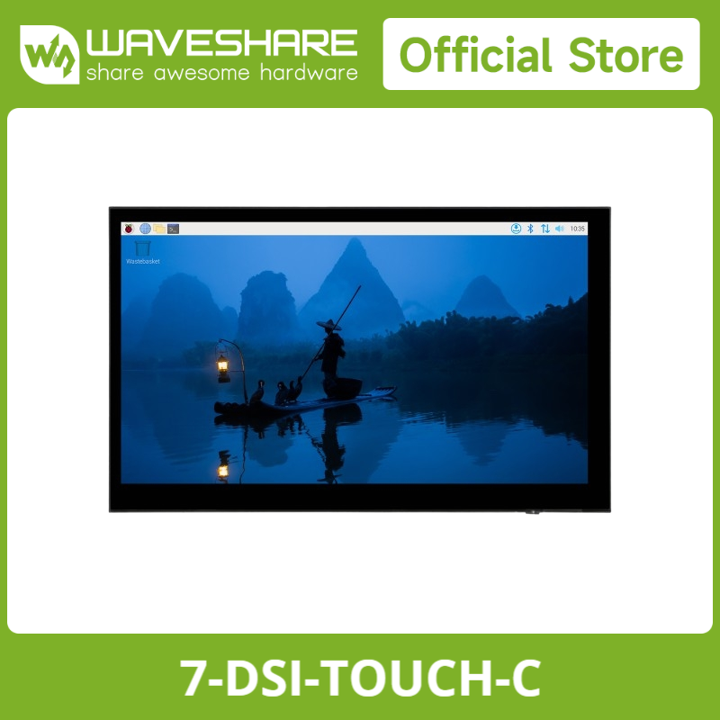 Waveshare 7inch DSI Capacitive - Raspberry Pi 5 ulasan dan harga