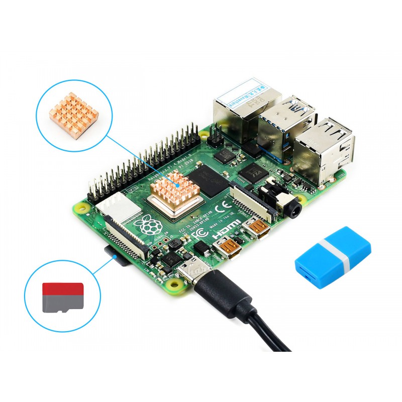 Raspberry Pi 4 Model B Starter - Raspberry Pi Kit ulasan dan harga