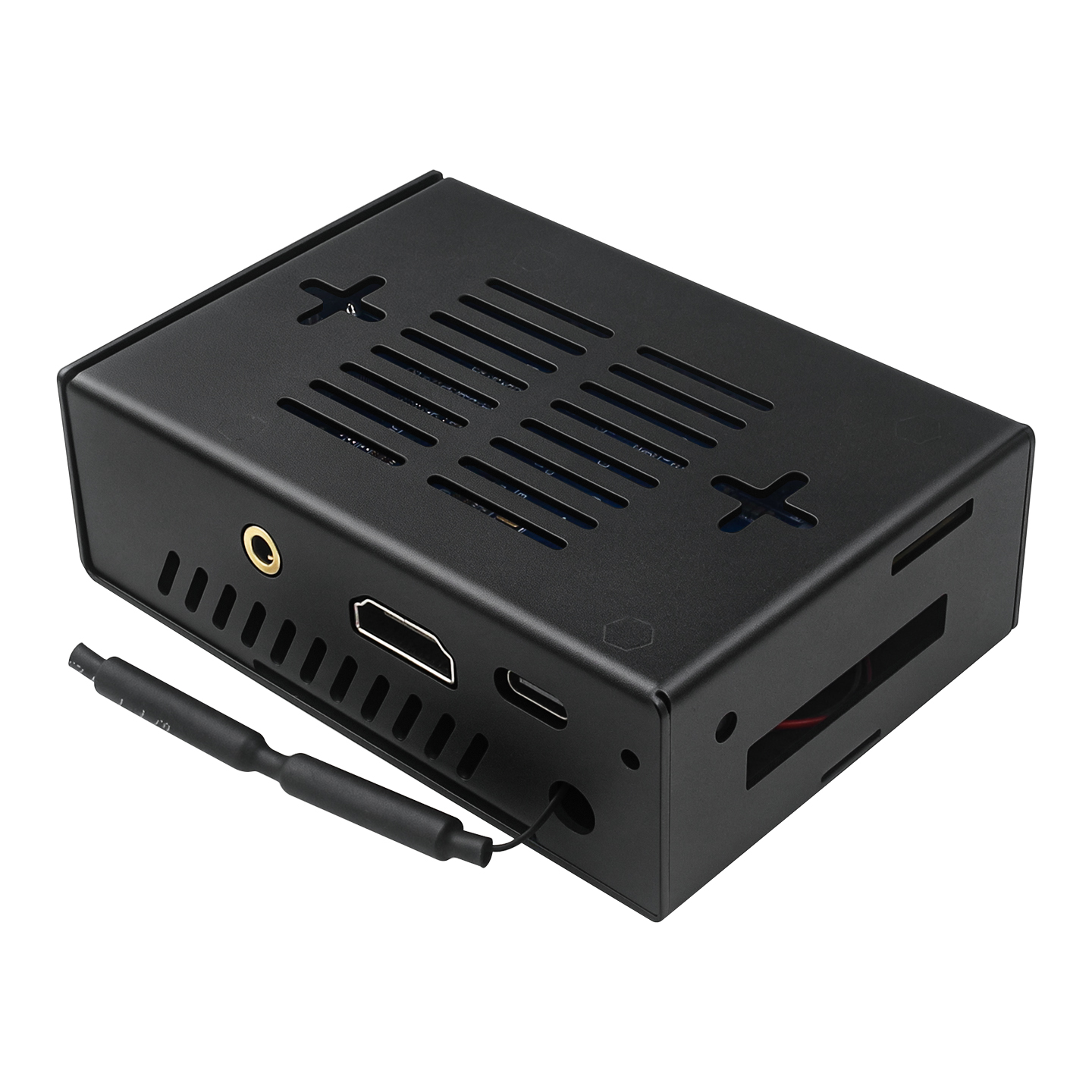 Orange Pi 4 Pro Metal Case Bla - Pi Power Supply ulasan dan harga