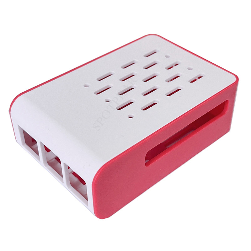 Raspberry Pi 5 Red-White cooli - Pi 5 Case ulasan dan harga
