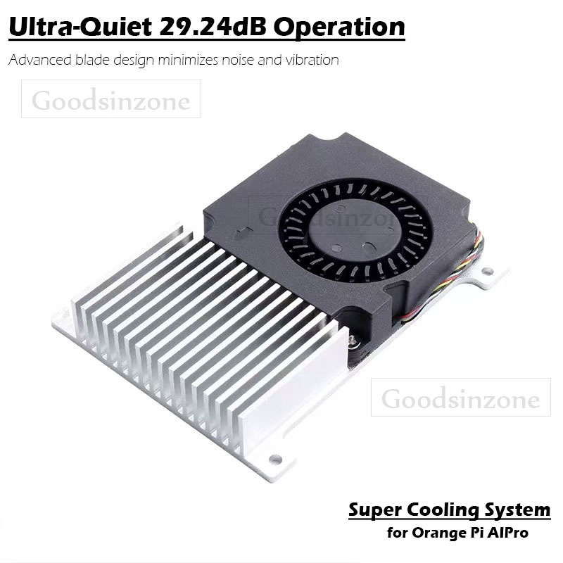 Cooling Fan with Heatsink Base - Pi Power Supply ulasan dan harga