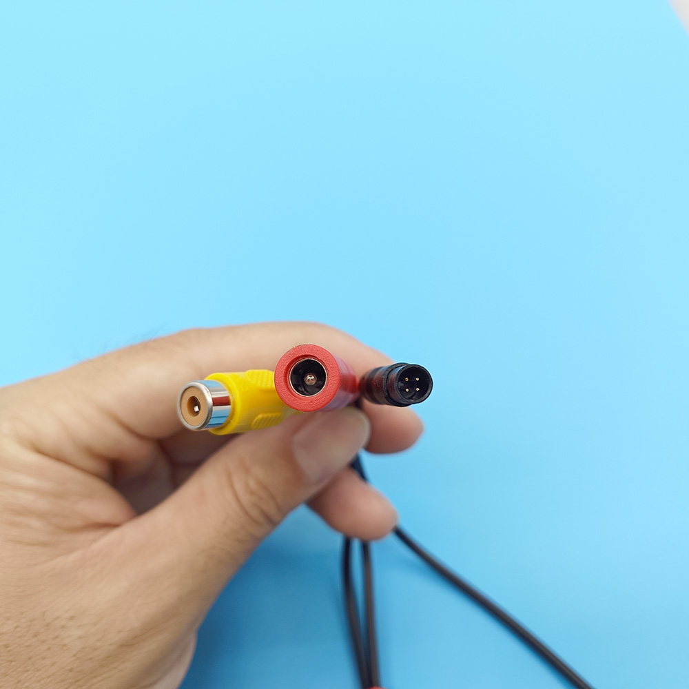Car Cable 4 Pin Male to RCA Vi - Pi Camera Cable ulasan dan harga