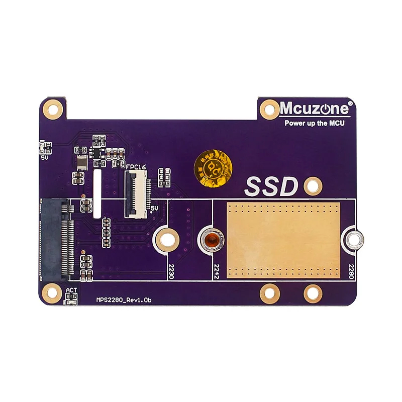 Raspberry Pi 5 PCIe to M.2 NVM - Pi 5 Case ulasan dan harga