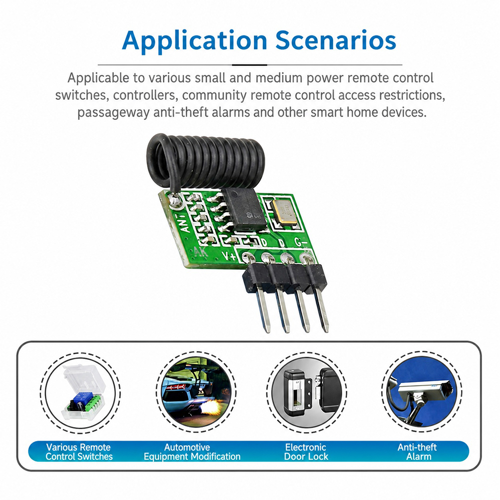 315MHz/433MHz Superheterodyne  - Arduino Kit ulasan dan harga