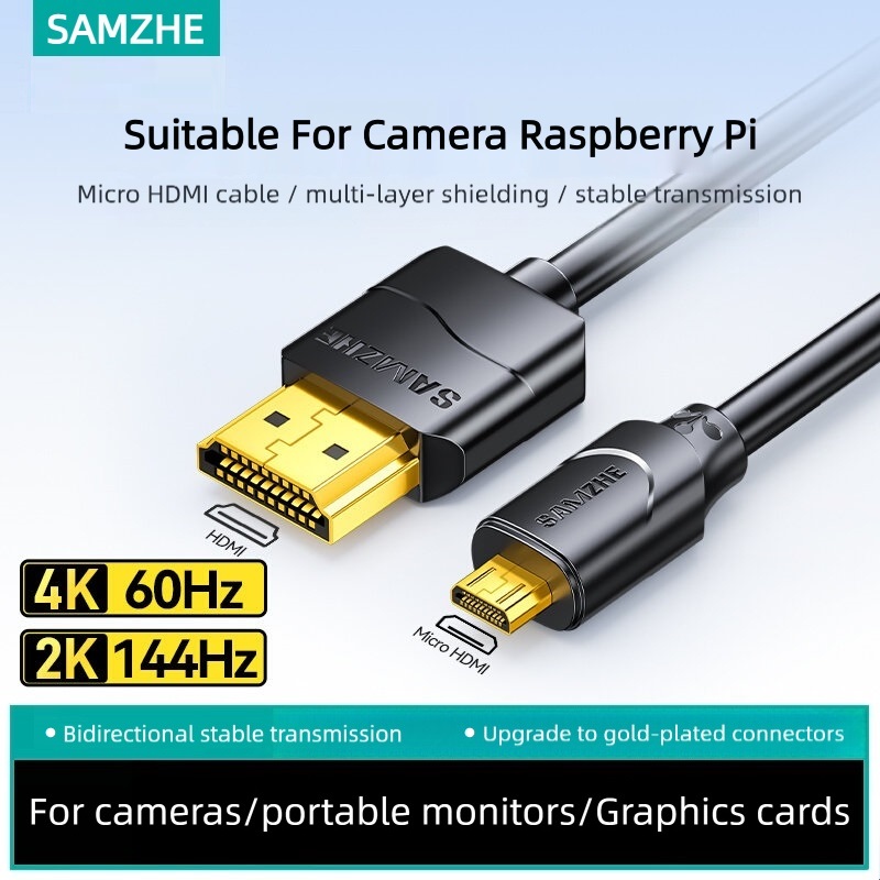 SAMZHE Micro HDMI-Compatible 4 - Pi Camera Cable ulasan dan harga