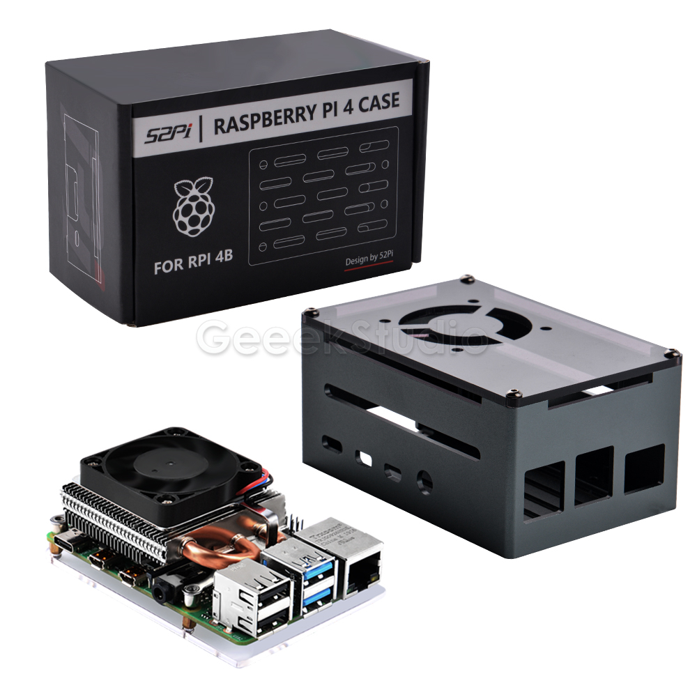 Low-Profile Ice Tower Cooling  - Pi 4 Case ulasan dan harga